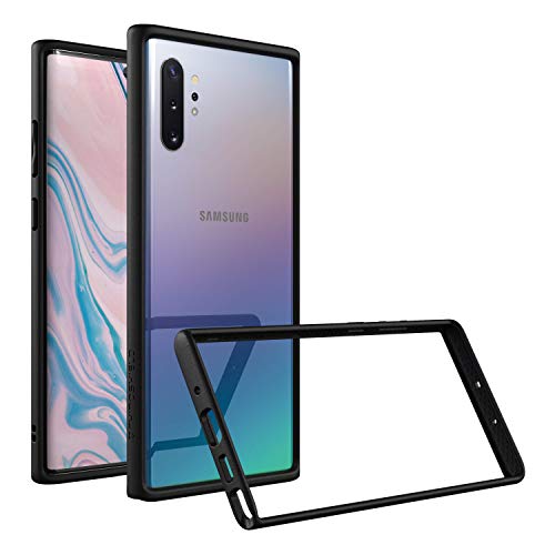 RhinoShield Ultra Protective Bumper Case Compatible with Samsung [Galaxy Note 10+ (Plus)] | CrashGuard - Military Grade Drop Protection Against Full Impact, Slim, Scratch Resistant - Black