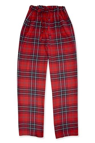 Brooks Brothers Mens Plaid Fleece Flannel Cotton Two Piece Pajama Lounge Set,3