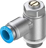  GRLA-1/4-QS-8-D (193147) Drossel-Rückschlagventil Ventilfunktion:Abluft-Drossel-Rückschlagfunktion