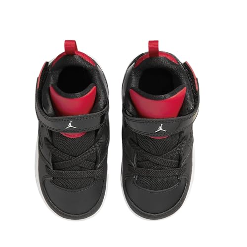 Jordan Flight Club '91 Baby/Toddler Shoes (DM1687-006, Black/University Red/White) Size 73