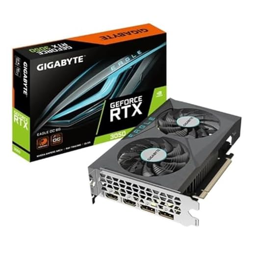 Gigabyte GeForce RTX 3050 Eagle OC 6G 6GB GDDR6 - GV-N3050EAGLE OC-6GD