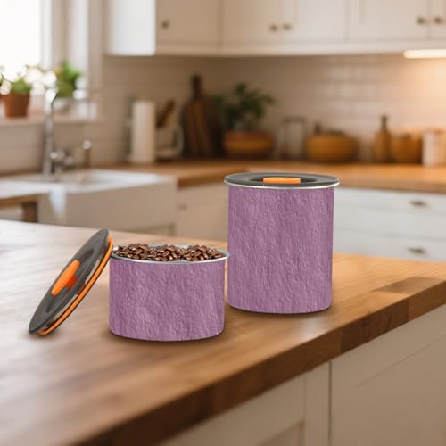 Contenedor para café de acero inoxidable rojo miniatura 7