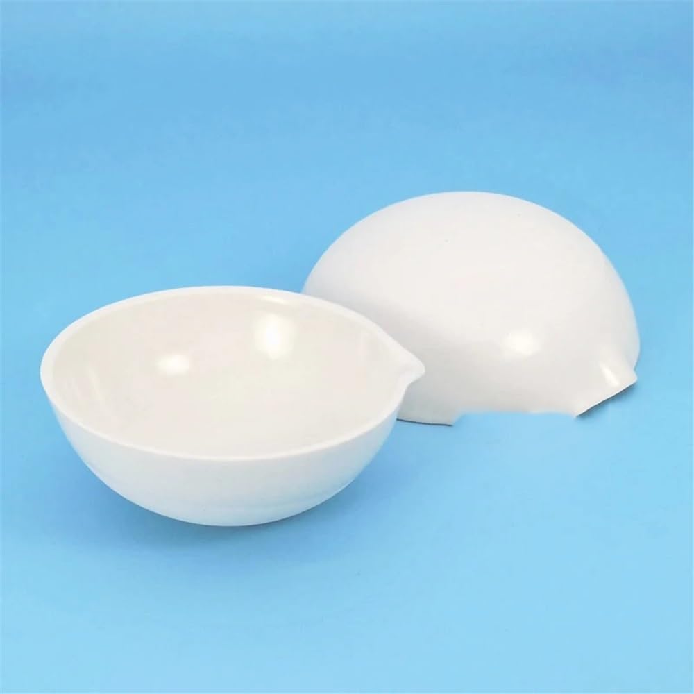 Cristalería de Laboratorio Recipiente de porcelana redondo de evaporación de laboratorio de 35 ml a 1000 ml(500ml 1pcs)