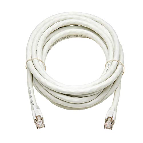 Cable Ethernet TRIPP LITE Cat8 4.5 m RJ45 blanco miniatura 1
