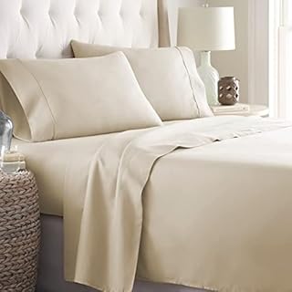 Danjor Linens 4 Piece Hotel Luxury Soft 1800 Series Premium Bed Sheets Set