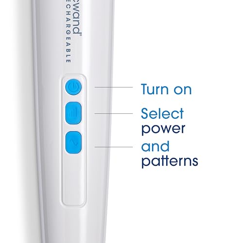 Image of Magic Wand Rechargeable - Cordless 4-Speed, 4 Patterns Personal Handheld Wand Vibrator for Women, Men, & Couples - Flexible Silicone Head, Rechargeable with Plug-and-Play Power Option - HV-270 | 4-Speed, 4 Patterns, For Women, Men, & Couples, Flexible Silicone Head, Plug-and-Play Power Option