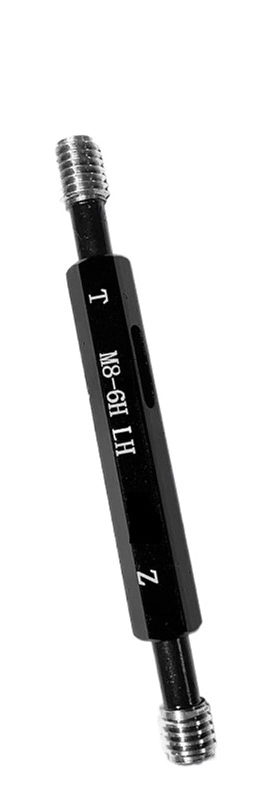 Jauge à bouchon fileté Jauge à mercure en acier 6H M15 LH-M17 LH, outil de mesure métrique à filetage fin gauche, outil de mesure X0.5 0.75 1.0 1.5 2 2.5 3 | M19,X2.0 LH