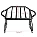 Detachable Luggage Rack 2-Up Mounting Rack Compatible for Harley Davidson Touring Road King Street Electra Glide 2009-2024 Black