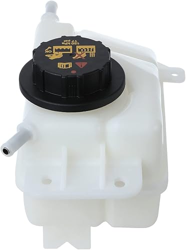 Miniatura 4 de DNA MOTORING Tanque de depósito de desbordamiento de refrigerante estilo OE OEM-RT-GM3014131 con tapa compatible con Aveo 2004-2006 / Aveo5 2006-2008