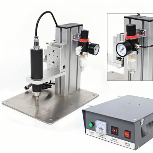 Ultrasonic Pneumatic Clothing Spot Welding Machine Semi-automatic Mask Small Portable Spotting Equipment 110v500W
