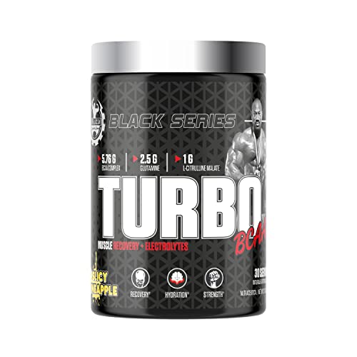 Image of Dexter Jackson Black Series Turbo BCAA | Slicy Pineapple Flavor | 30 Servings, 390g - Advanced Muscle Recovery Formula for Enhanced Performance