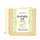 SO UNIQUE WIE DU: Jede unserer Naturseifen ist so unique wie du! Mit Liebe werden sie bei uns in der Heimat per Hand gesiedet und auch verpackt. Form, Farbe und auch das Gewicht sind also nicht immer gleich - Die Qualität aber schon.