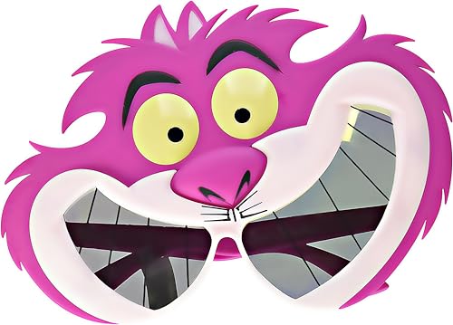 Sun-Staches Disney Characters Sunglasses Costume or Mask with UV400 Protection - One Size Fits Most