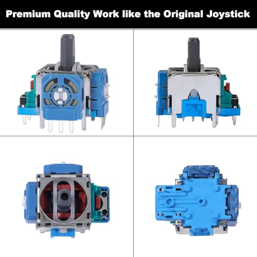 image for IKPEK 6 Pack Analog 3D Joysticks Replacement for PS5 Controller, Joyst