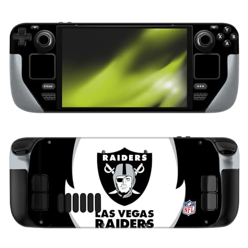Autocollant vinyle NFL Las Vegas Raiders peau protection console portable Steam Deck OLED