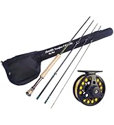 Amazon.com: Aventik Whisperer Fly Fishing Rod 4 Pieces, 6FT 0/1/2