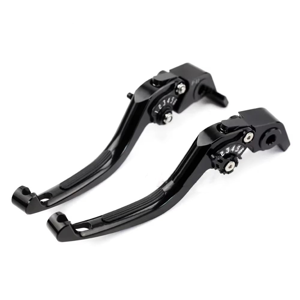 Linqianbhd All Black Motorcycle Brake Clutch For Ducati For Diavel 1260 For Xdiavel For Monster 950 1200 For 1100Sr Motorcycle Brake Hydraulic Clutch Levers Motocross Handle Carbon(All Black)