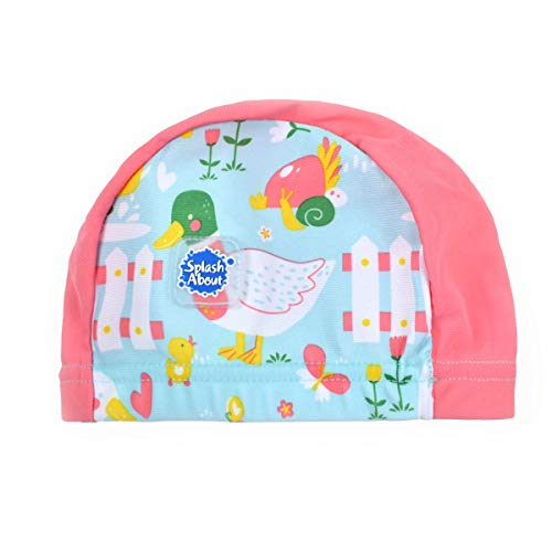 Splash About - Gorro de natación para bebé, diseño de Patos pequeños, 0-18 Meses