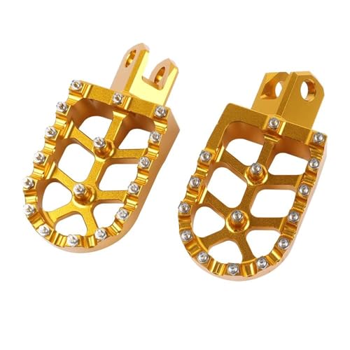 Motorrad-Fußrasten Für SUZUKI RM125 RM250 RM250Z DR-Z400 DR-Z400E DR-Z400S DR-Z400SM DR-Z400SM Zubehör(Gold)