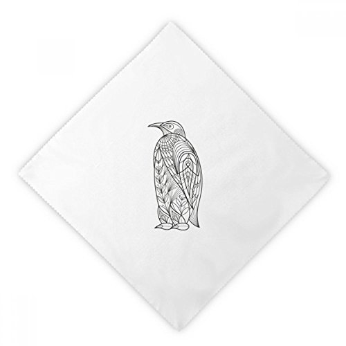 Serviettes de Table réutilisables pour grands repas de fête oiseau 2Pcs