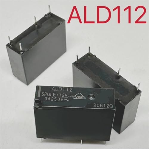 Relé ALDP112 12V 5A componente electrónico miniatura de 4 pines 2