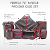 Packing Cubes (8 Piece Perfect Fit Packing Cube Set)