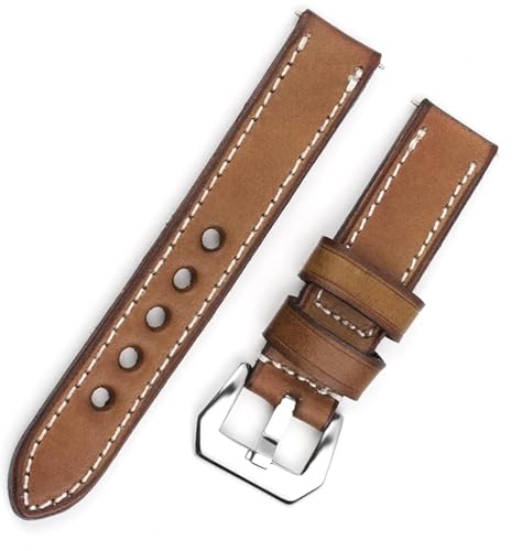 Bande de montre à la main en cuir : remplacement robuste et souple pour style washing