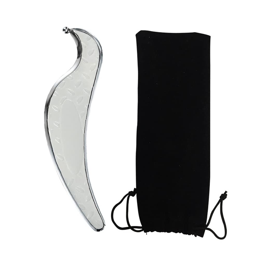 Top1us Stainless Steel Guasha Therapy Massage Tool Deep Tissue Fascia Recovery Massager Iastm Scraping Board Muscle Relaxation Scraper