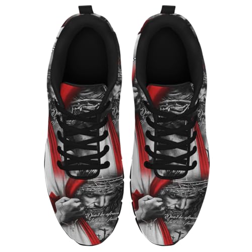 Christian Jesus Just Have Faith Canadian Shoes Men Women Running Shoes Non Slip Soft Lightweight Walking Sneakers2