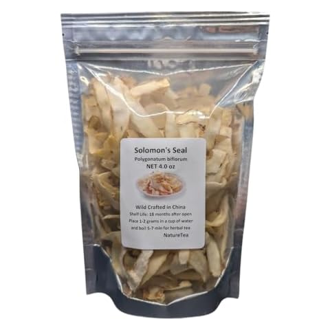 Solomon's Seal - Polygonatum biflorum Dried Root Slice from Nature Tea (4 oz) Cover