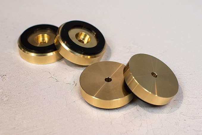 Pies de latón para tabla de cortar 1.5 pulgadas miniatura 2