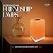 Friendship Lamp FriendLi by Filimin - Subscription Required Wi-Fi LED Light for Long Distance Touch Lamp, Present for Best Friend, Relationship, Family, Unique Gifts, Easy App Setup - Set of 2