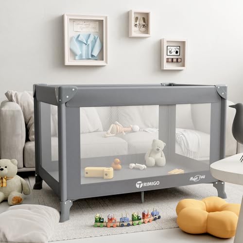 Trimigo Pliable Lit Parapluie Bébé,Mini Lit Parc bébé 100 * 70 * 70cm| Lit Pliant Voyage Léger | pour Lits bébé | Parc à Jouer | Parc pour Chien|...
