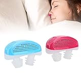 【FÁCIL DE USAR】 Simplemente inserte el orificio de escape en la fosa nasal para quedarse dormido tranquilamente. Evita eficazmente que la nariz golpee ni. Las palizas pueden perturbar el sueño de la persona y de quienes la rodean, lo que provoca somnolencia diurna, excitación mental y problemas de relación.