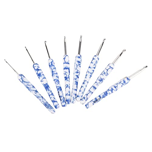 Crochet hook para tejer mantas colchas y ropa de punto en casa relajado