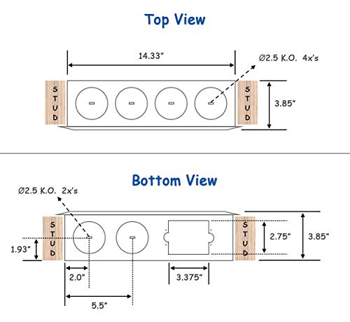 Benner Nawman 14424-Mmh Structured Media Cabinet, Interior Enclosure #TOP6