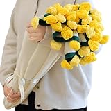 [Snughom]花束になるブランケット【完成品直径80/110/160cm】ブーケ ブランケット 手編みウールブーケ カーネーション/バラ/スズラン/デイジー 母の日 バレンタインデー ギフト