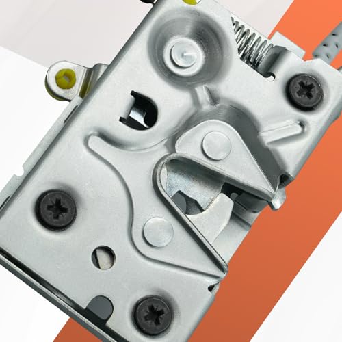 Image of Door Latch Assembly Front Passenger Side, Compatible with 1992-1997 Ford 150 F250 F350 Bronco, Replaces F4TZ15219A64A