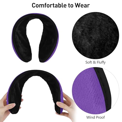 Apoway Winter Warm Set Knitted Beanie Hat Scarf Cold Weather Touchscreen Gloves Soft Ear Warmer for Men Women3