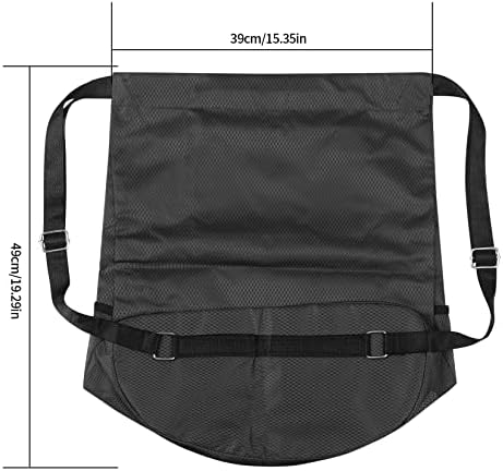 Fenfang Rugzak met trekkoord, klein, stof, sporttas, sporttas, school, meisjes, jongens, zwembad, trekkoord, gymtas voor zwemmen, yoga, reizen, strand, dames, heren, kinderen, 33 * 40 cm (blauw