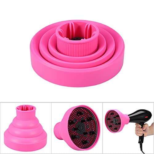 Diffuseur de sèche-cheveux pliable contre les frisottis - Rose