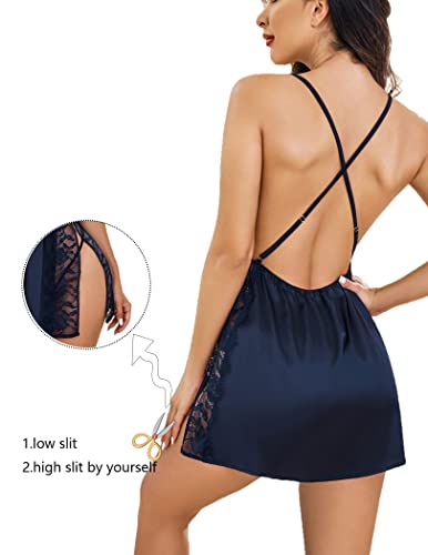 Image of Beera Women Lace Maxi Sleepwear