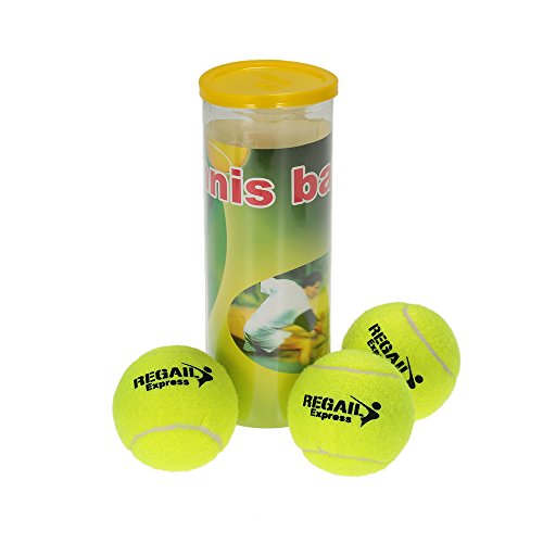DECDEAL 3PCS / Can Tennis Training Bola Practice Training alta resiliência da bola de tênis durável