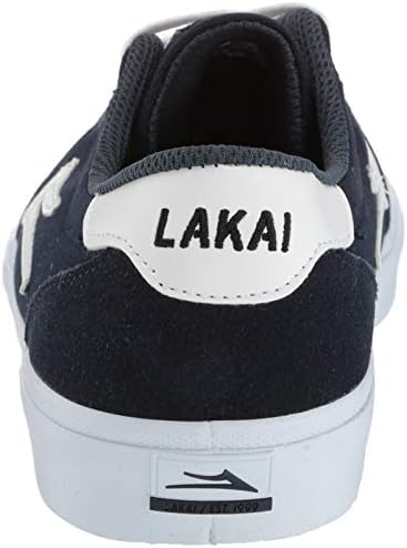 Lakai Boy's Griffin (Little Kids/Big Kids) Navy Suede 3 Little Kid M | Image 2