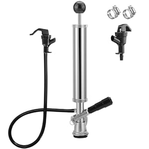 Chciyich Keg Tap Fasshahnpumpe Bier-Zapfanlage Set