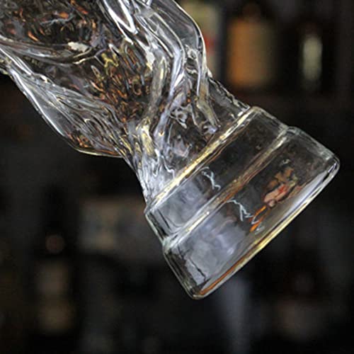 Zwmbyn World Cup Beer Glasses For Watching Soccer, 450Ml Creative Hercules Beer Mug Football Tumbler Glasses, Crystal Glass Wine Cup For Beer, Cocktails, Beverages, Soccer Party Bar Supplies #TOP5