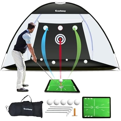 Kreetenny 10x7ft Golf Practice Net Cover