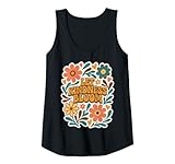 Photo Gallery donna retro floreale positivo detto let kindness bloom groovy canotta Photo Gallery donna retro floreale positivo detto let kindness bloom groovy canotta