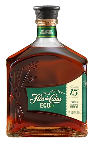 FLOR DE CAÑA Rum Terra 15 Jahre Gepa, klimaneutral und Fair Trade-zertifiziert, 40%, 0,7L