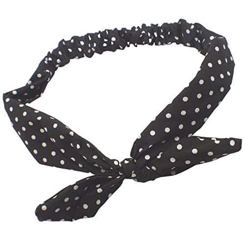 Topkids Accessories Headband Bandeau Headbands Head Band Bandeaux Leopard Print Headband Bandeau Polka Dot Headband Floral Headband for Women Ladies